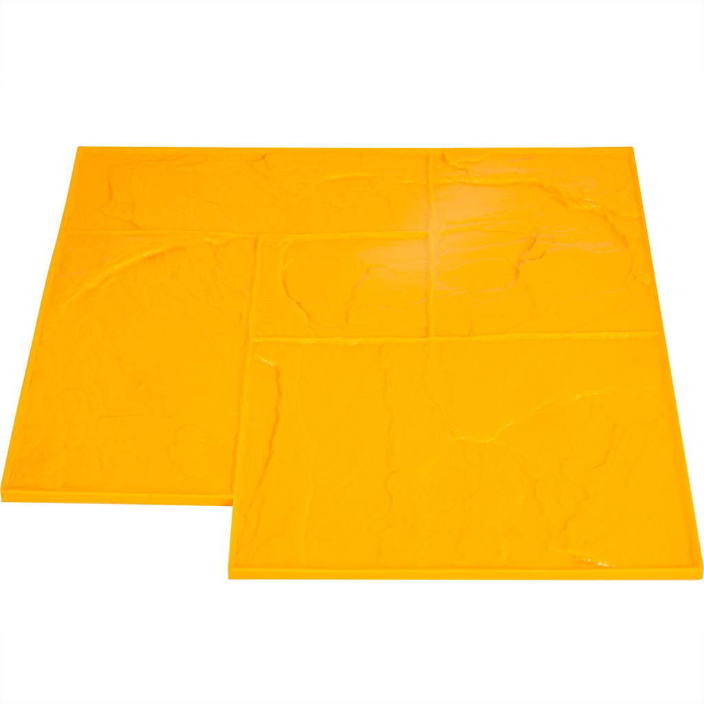 VEVOR - Juego de alfombrillas texturizadoras para hormigón de 24 x 24 pulgadas