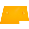 VEVOR - Juego de alfombrillas texturizadoras para hormigón de 24 x 24 pulgadas