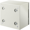 Caja de acero NEMA VEVOR, caja eléctrica de acero NEMA 4X de 8 x 8 x 6'', resistente al agua y al polvo IP66.