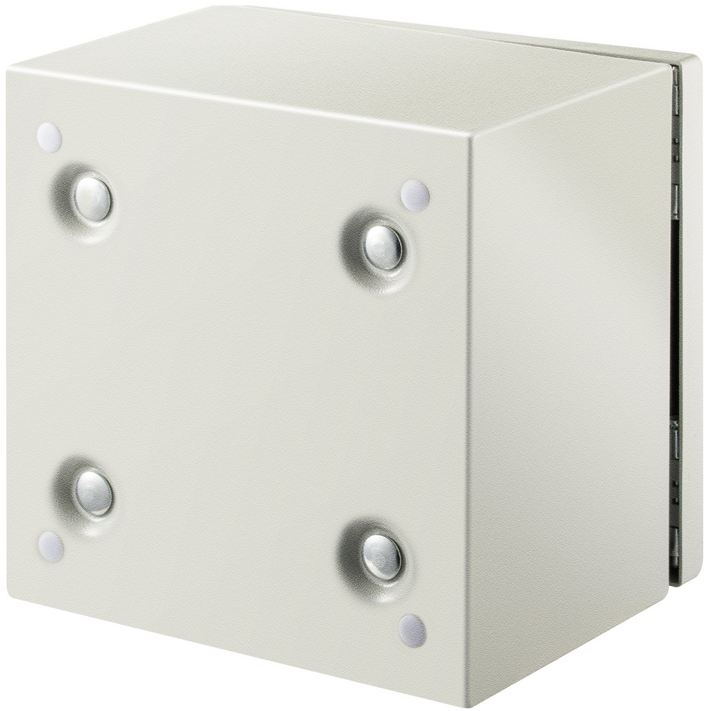 Caja de acero NEMA VEVOR, caja eléctrica de acero NEMA 4X de 8 x 8 x 6'', resistente al agua y al polvo IP66.