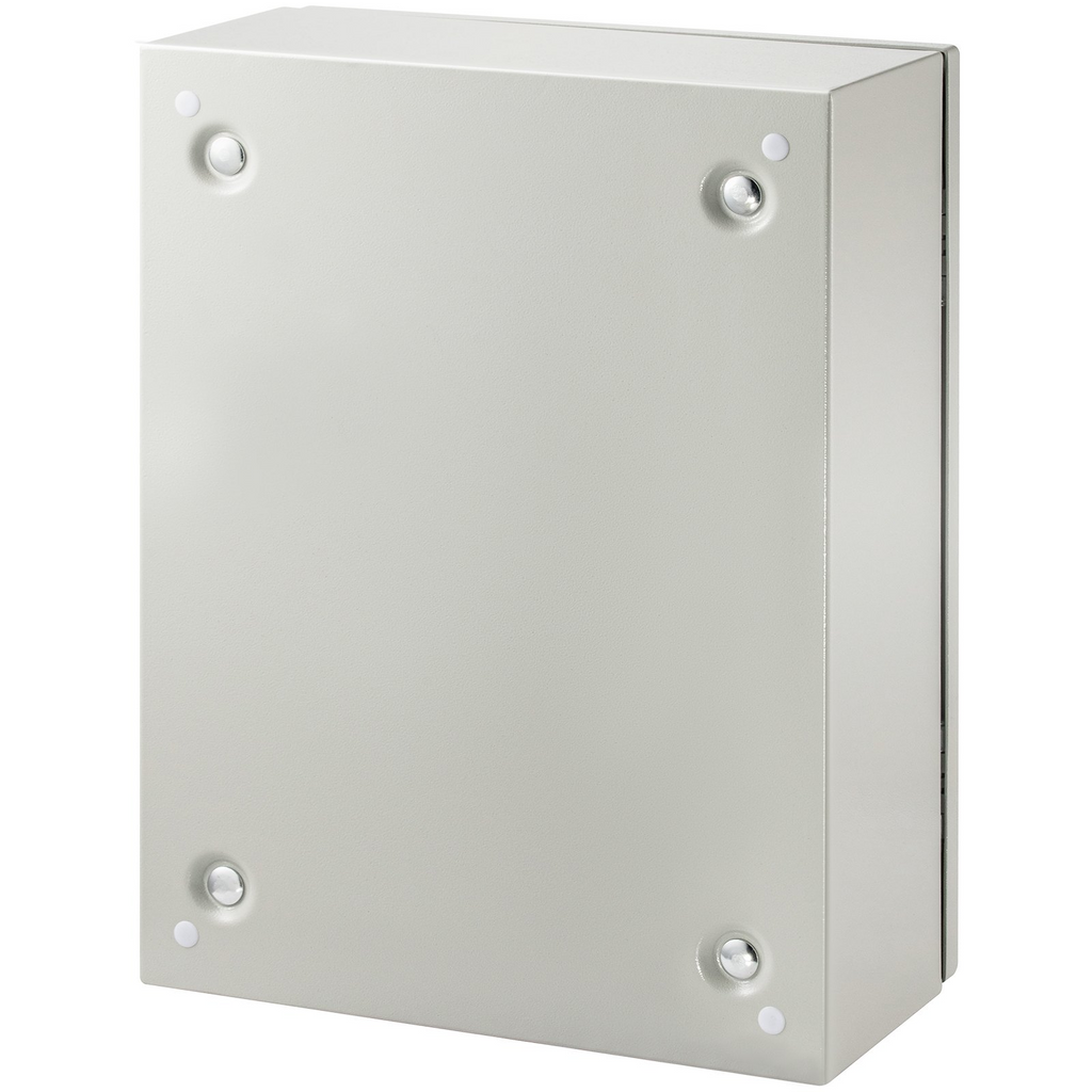 Caja de protección eléctrica VEVOR, 16'' × 12'' × 6'', caja de conexiones con bisagras de acero al carbono, IP66.