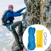 Cuerda de escalada estática VEVOR para exteriores de 32 pies con tensión de rotura de 26 KN alta resistencia de 0,4''/10 mm