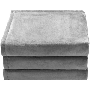 Manta eléctrica VEVOR de 182,88 x 213,4 cm tamaño completo de franela suave con temporizador de 10 horas