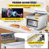 Selladora al vacío de cámara VEVOR DZ-260C para alimentos de cocina de 110 V