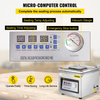 Selladora al vacío de cámara VEVOR DZ-260C para alimentos de cocina de 110 V