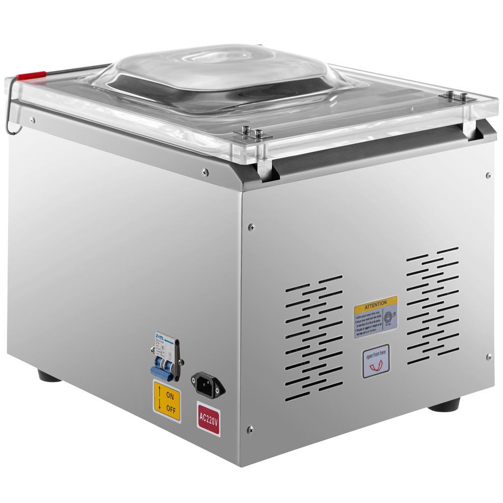 Selladora al vacío de cámara VEVOR DZ-260C para alimentos de cocina de 110 V