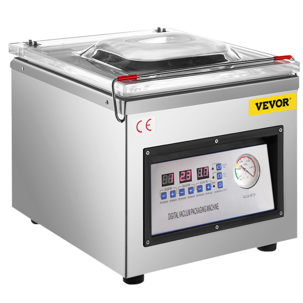 Selladora al vacío de cámara VEVOR DZ-260C para alimentos de cocina de 110 V