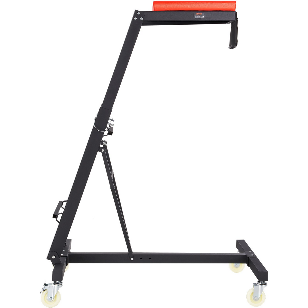 Camilla para automóvil VEVOR con altura ajustable de 49,6" a 75,6" capacidad de 400 libras