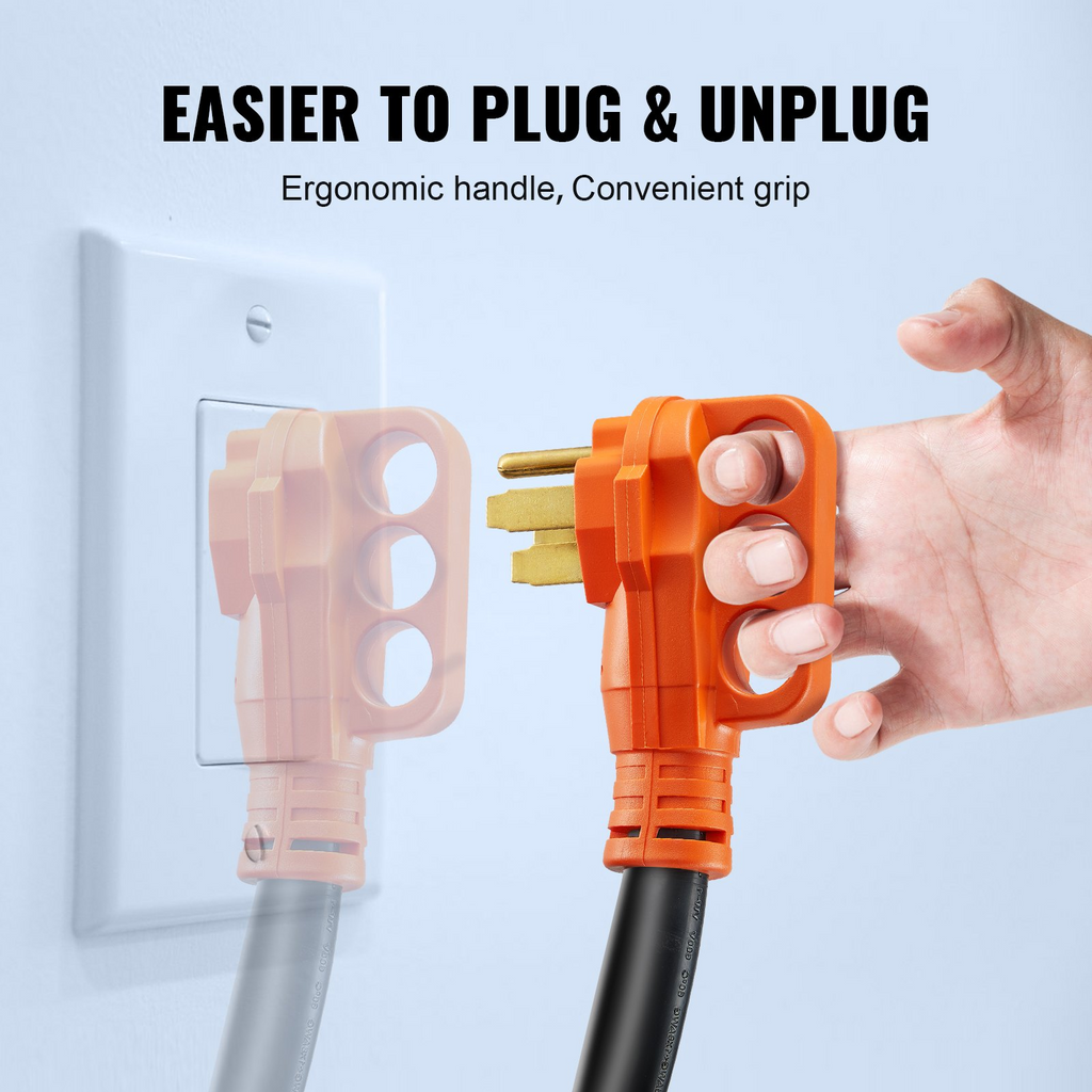 Cable de alimentación para RV de 30 pies para generador 50 A