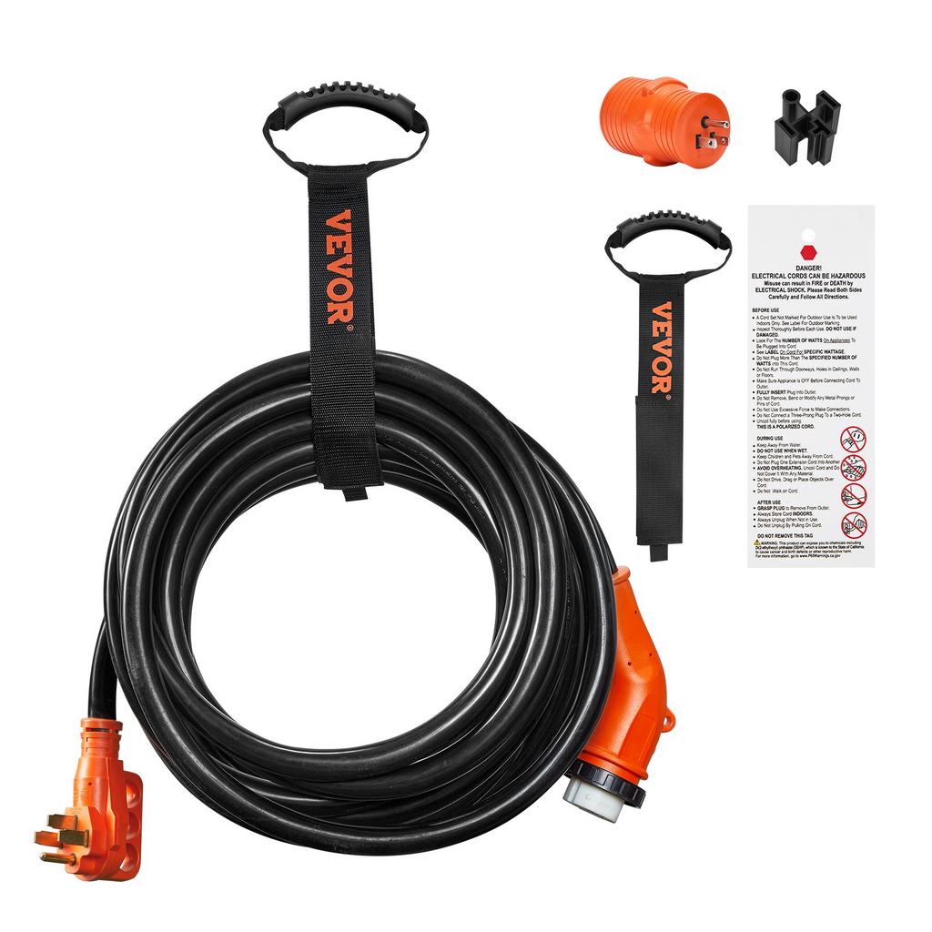 Cable de alimentación para RV de 30 pies para generador 50 A