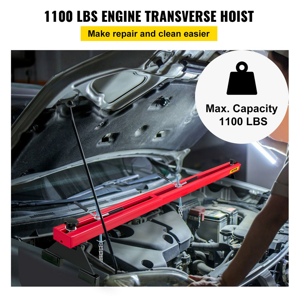 Barra de soporte de motor VEVOR capacidad de 1100 libras