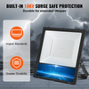 Foco LED para estadios VEVOR 250 W 28 000 lm luz LED de inundación 6500 K luz blanca diurna IP65