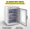 Incubadora de reptiles blanca VEVOR de 25 l refrigeración y calefacción de 5 a 60 °C 12 V/110 V