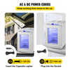 Incubadora de reptiles blanca VEVOR de 25 l refrigeración y calefacción de 5 a 60 °C 12 V/110 V
