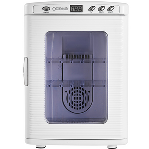 Incubadora de reptiles blanca VEVOR de 25 l refrigeración y calefacción de 5 a 60 °C 12 V/110 V