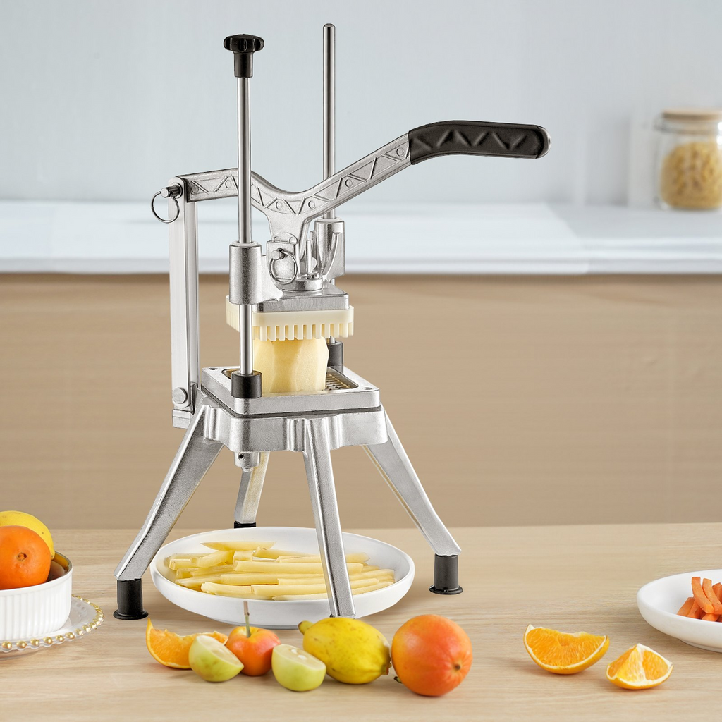 VEVOR Picadora de frutas y verduras comercial cuchilla de 1/2″