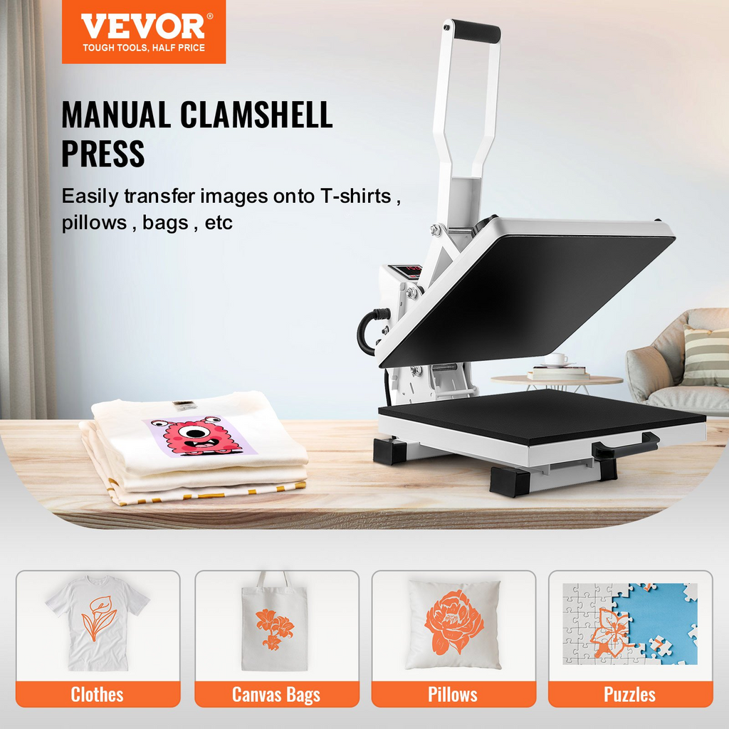 Máquina de prensa térmica VEVOR de 15 x 15