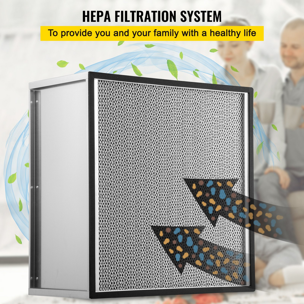 Filtro de repuesto HEPA VEVOR  de 24'' x 24'' x 11,5'' filtro estándar 99,97 %