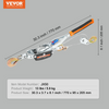 Cabrestante VEVOR capacidad de tracción de 5 toneladas (11 023 lb) cable de acero de 11,5 pies 3 ganchos