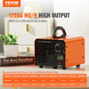 Generador de ozono VEVOR 12000 mg/h para eliminar olores comercial e industrial con ajuste de tiempo de 0 a 120 min para habitaciones automóviles y mascotas