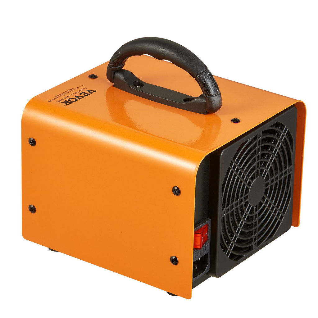 Generador de ozono VEVOR 12000 mg/h para eliminar olores comercial e industrial con ajuste de tiempo de 0 a 120 min para habitaciones automóviles y mascotas