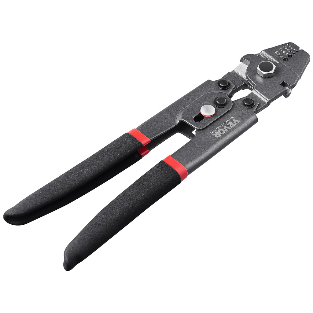 Herramienta de crimpado y cortador de cables de acero VEVOR de 1/64" a 3/32" y 160 hebillas de aluminio,