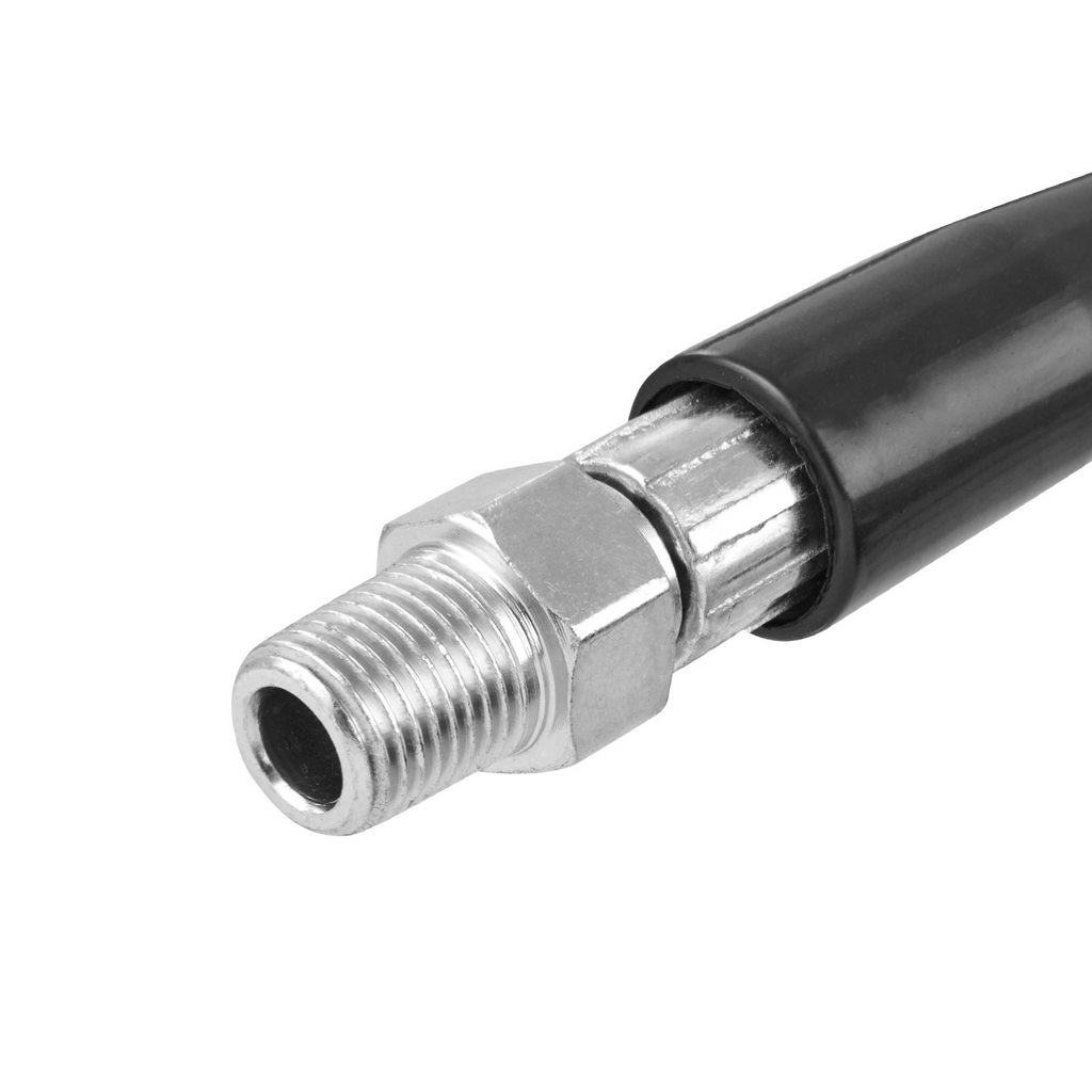 Manguera para hidrolavadora VEVOR 100 pies 1/4" para la mayoría de las hidrolavadoras de marcas radio de curvatura de 3/4" 4200 PSI