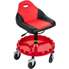 VEVOR Asiento con ruedas capacidad de 300 libras altura ajustable de 18" a 23"