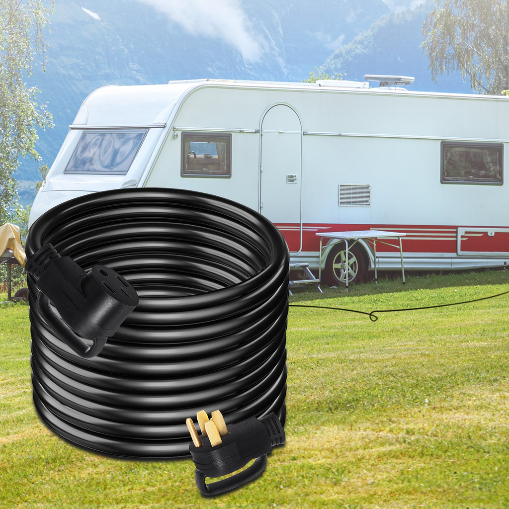 VEVOR Cable de extensión para RV de 30 pies y 50 amperios
