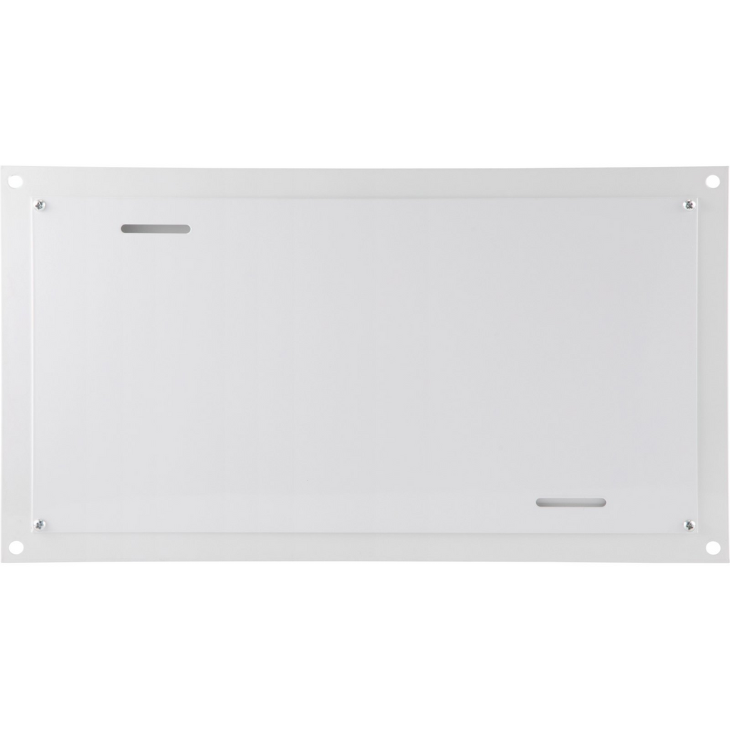 Respiradero para inundaciones 20 cm de alto x 40 cm de ancho x 5 cm de profundidad color blanco