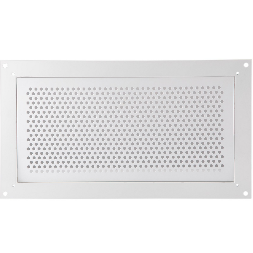 Respiradero para inundaciones 20 cm de alto x 40 cm de ancho x 5 cm de profundidad color blanco