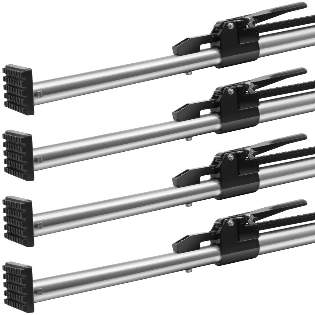 Barra de carga VEVOR con trinquete ajustable de 89" a 104" con capacidad de 309 lb