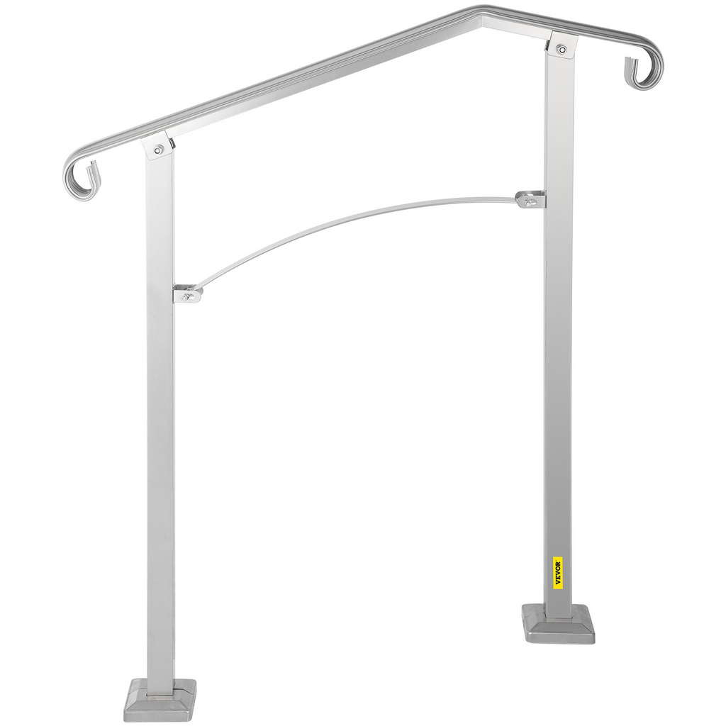 VEVOR Pasamanos de escalera para exteriores aptos para 2 o 3 escalones