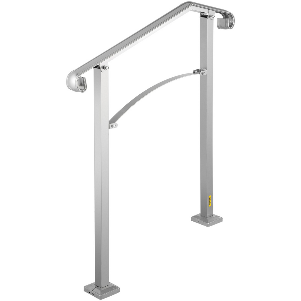 VEVOR Pasamanos de escalera para exteriores aptos para 2 o 3 escalones