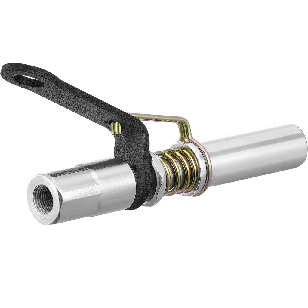 Acoplador de pistola de grasa VEVOR alta presión de 10 000 PSI bloqueo de 6 mordazas punta de pistola de grasa de liberación rápida con limpiador de accesorios de manguera/Zerk