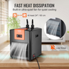 Enfriador de acuario VEVOR 92 galones 348 L de 1/4 HP