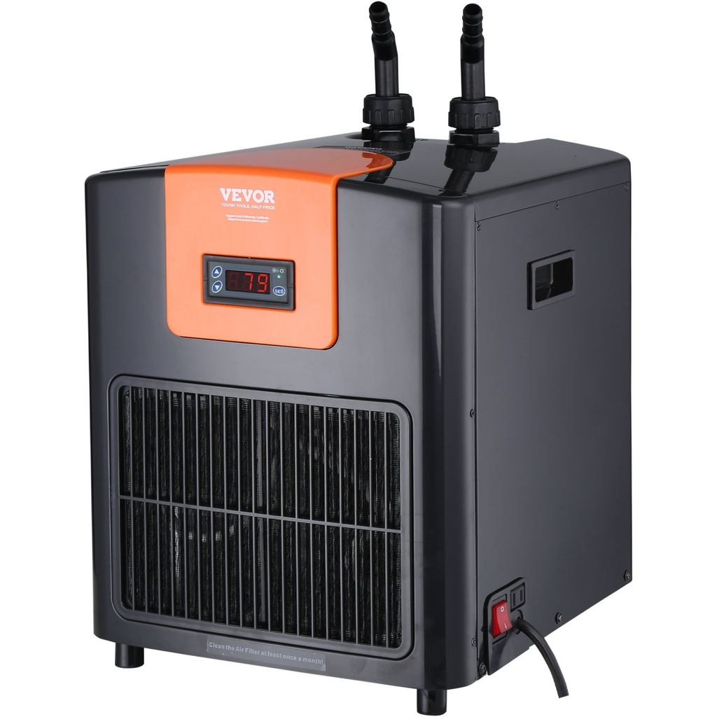 Enfriador de acuario VEVOR 92 galones 348 L de 1/4 HP