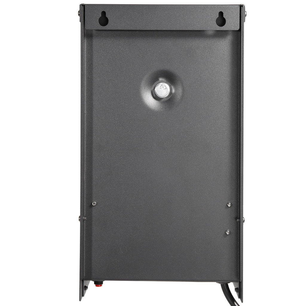 Transformador bajo voltaje VEVOR 600W con temporizador y sensor de fotocélula impermeable 120V AC a 12V/14V AC para exteriores