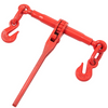 Kit de amarre de cadena VEVOR de 5/16" con capacidad de carga de trabajo de 6600 libras y dos ganchos de agarre incluye (4) amarres de trinquete, (4) cadenas de grado 80 de 21'