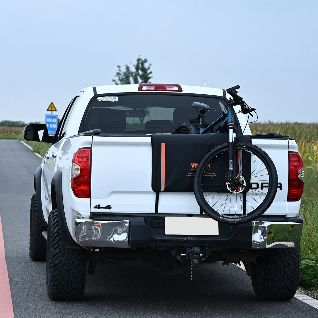 VEVOR - Almohadilla protectora para portón trasero de camioneta de 33 pulgadas para 2 bicicletas