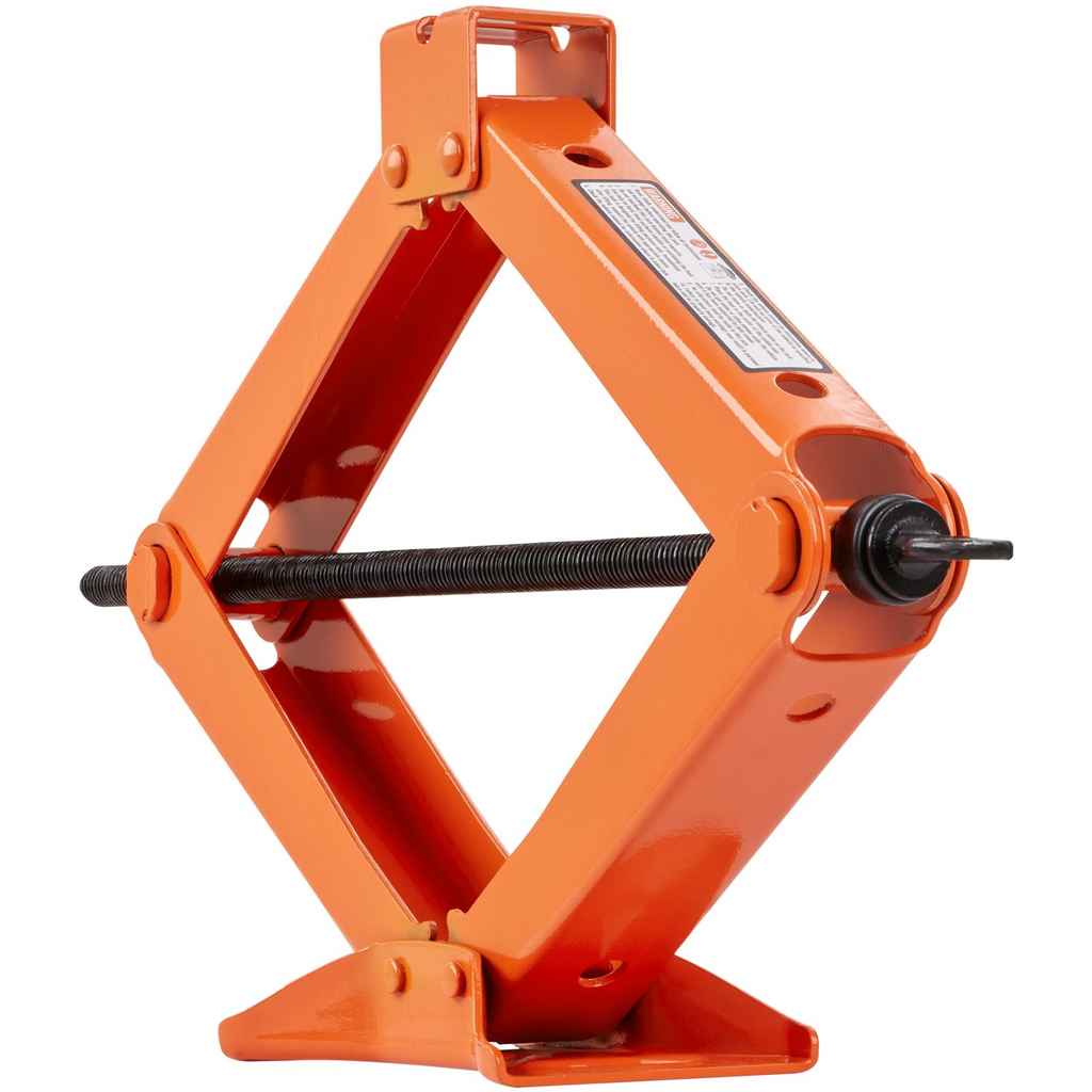 Gato de tijera VEVOR 2,5 toneladas/5512 libras rango de elevación de 3,7" a 17,1"