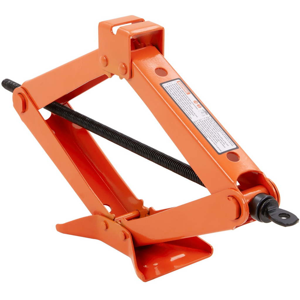 Gato de tijera VEVOR 2,5 toneladas/5512 libras rango de elevación de 3,7" a 17,1"