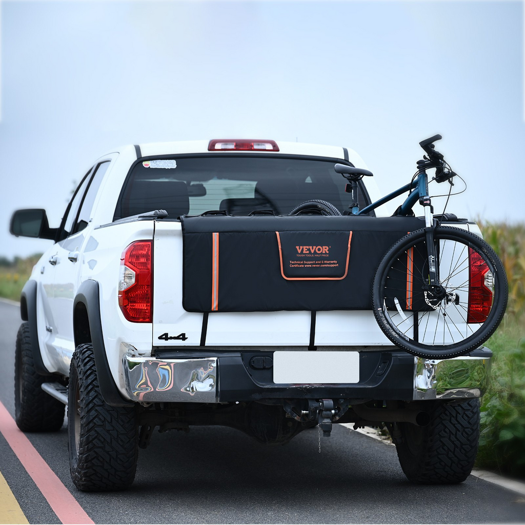 VEVOR - Almohadilla para portón trasero de camión de 53" para transportar 5 bicicletas de montaña
