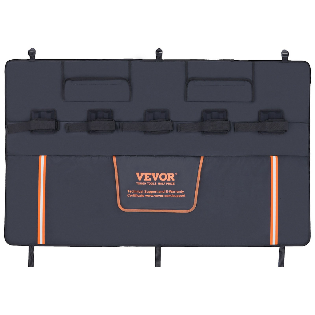 VEVOR - Almohadilla para portón trasero de camión de 53" para transportar 5 bicicletas de montaña