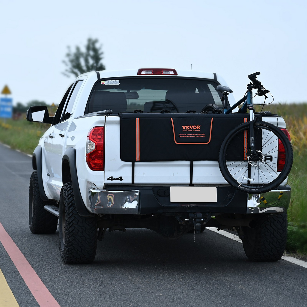 VEVOR - Almohadilla protectora para portón trasero de 53 pulgadas para camioneta con capacidad para 5 bicicletas