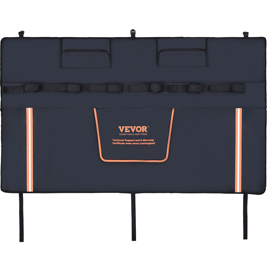 Almohadilla protectora para portón trasero de 62 pulgadas para camioneta con capacidad para 6 bicicletas