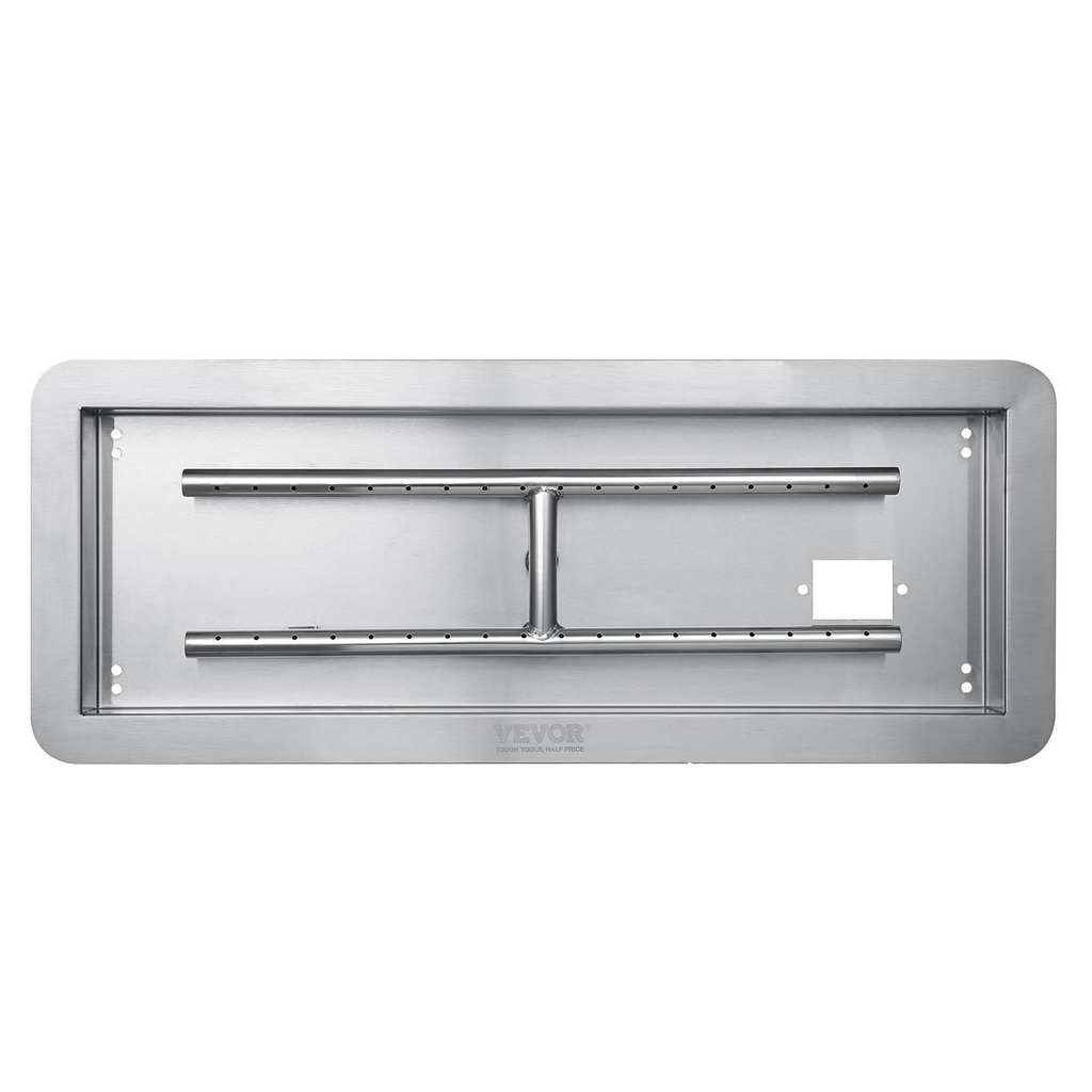 VEVOR - Fogón empotrable de 36 x 12 pulgadas  fogón a gas natural y propano de 150 000 BTU