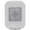 Calentador eléctrico portátil con termostato 1000 W/1500 W ventilador de cerámica silencioso ajustable de 2 niveles 9 pulgadas