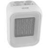 Calentador eléctrico portátil con termostato 1000 W/1500 W ventilador de cerámica silencioso ajustable de 2 niveles 9 pulgadas
