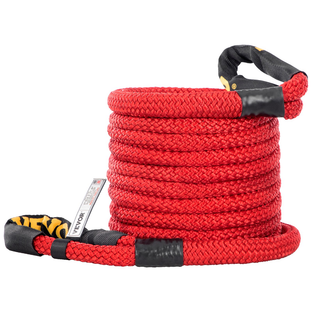 Cuerda de remolque de recuperación VEVOR de 1" x 31,5' 33 500 lb